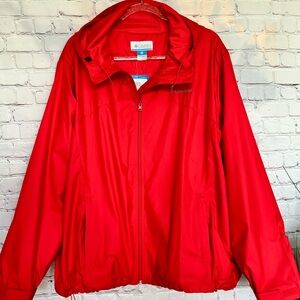 COLUMBIA Zuma Stack II Coral Hooded Jacket--NWT--3X